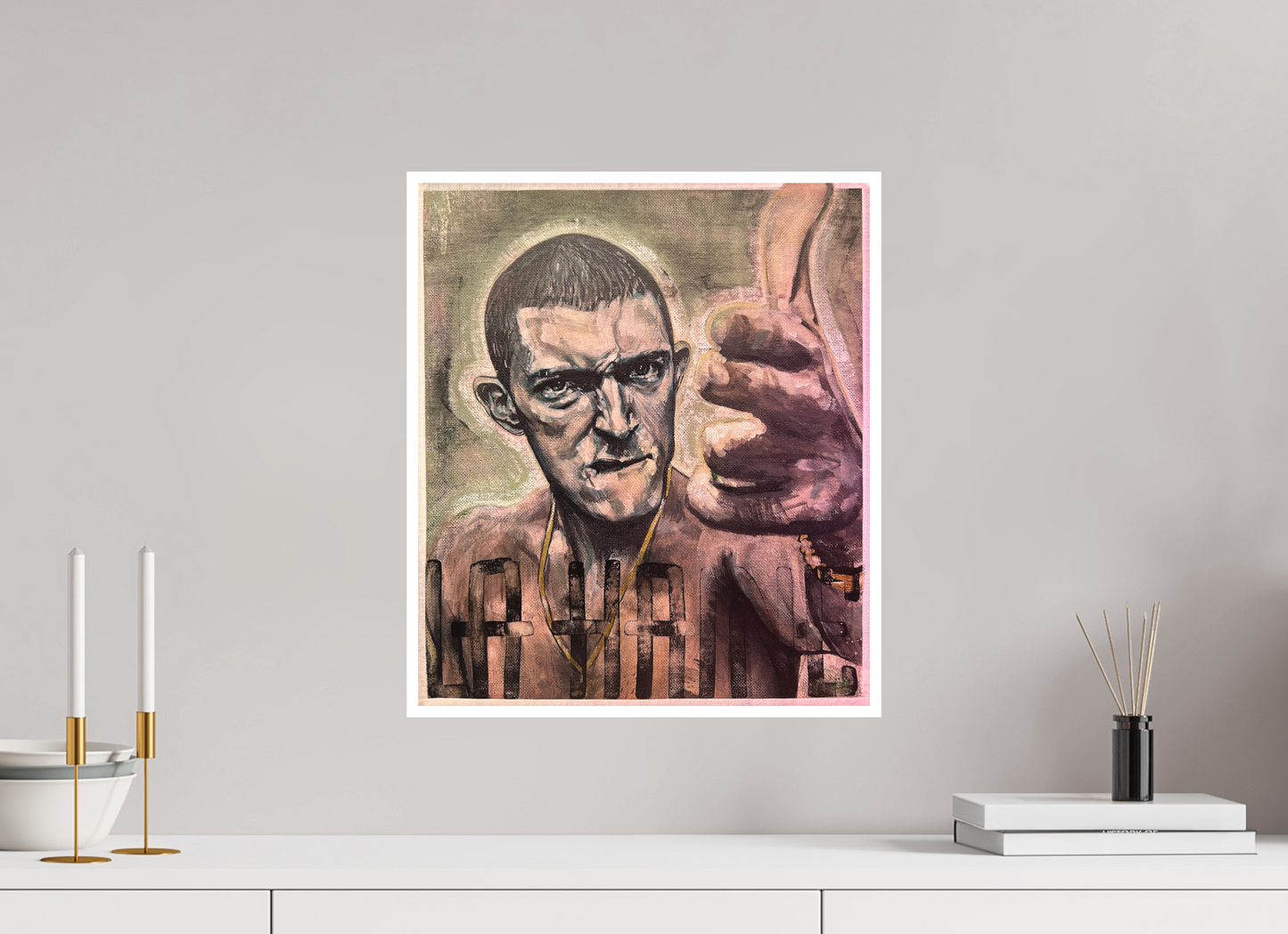 40 x 46.3 cm, Giclee Print La Haine