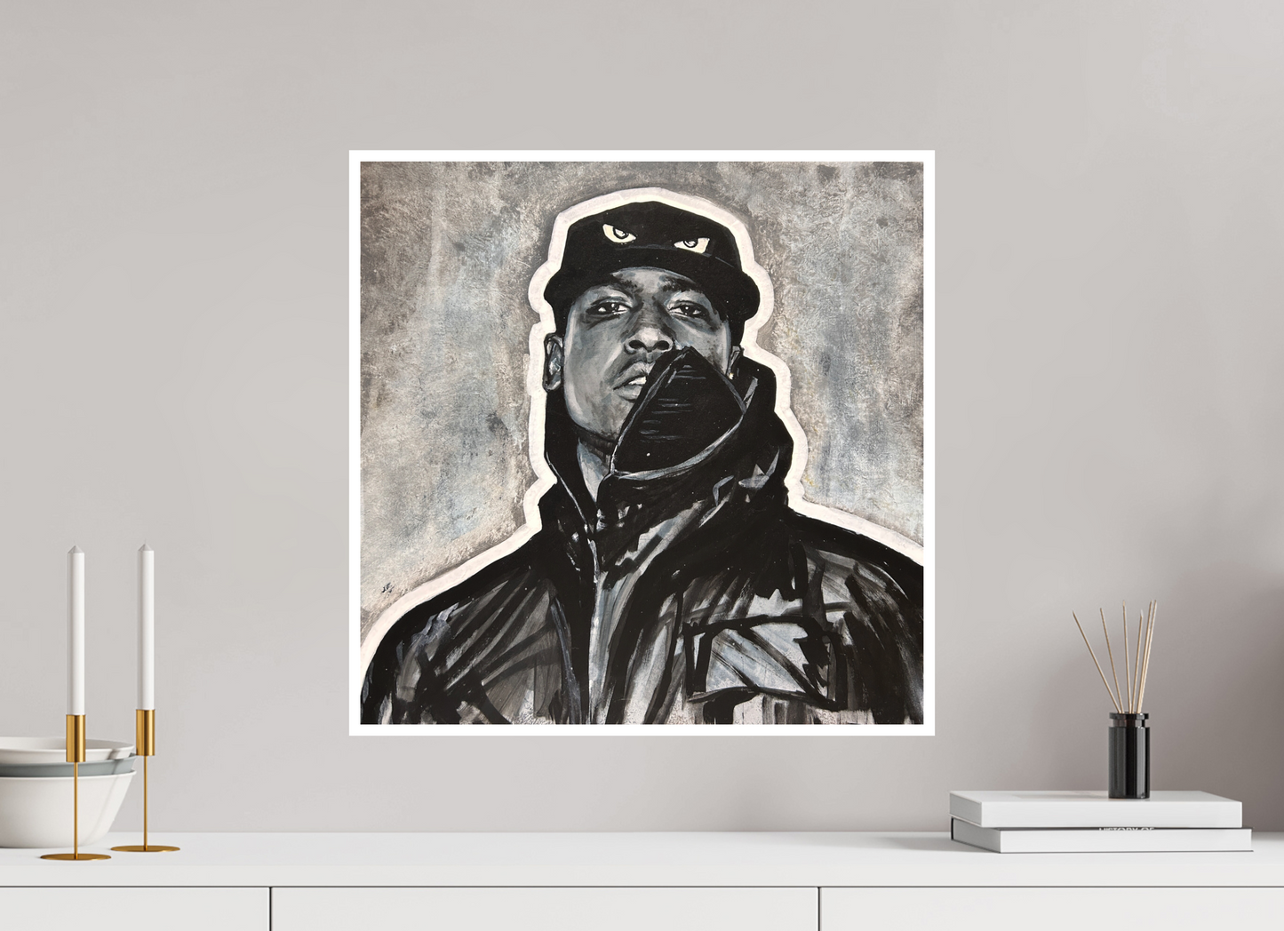 50 x 50 cm, Giclee Print Skepta