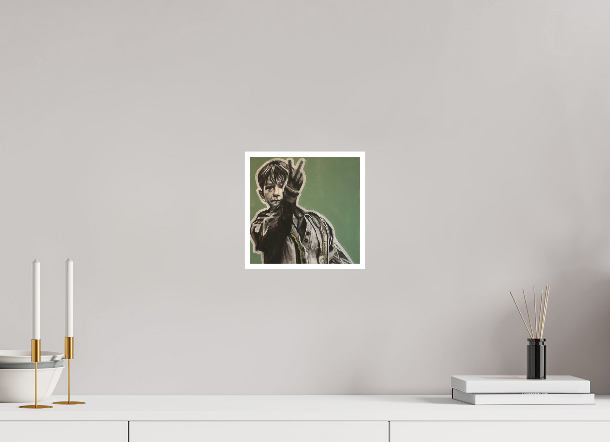 20.5 x 20 cm, Giclee Print Billy from Kes