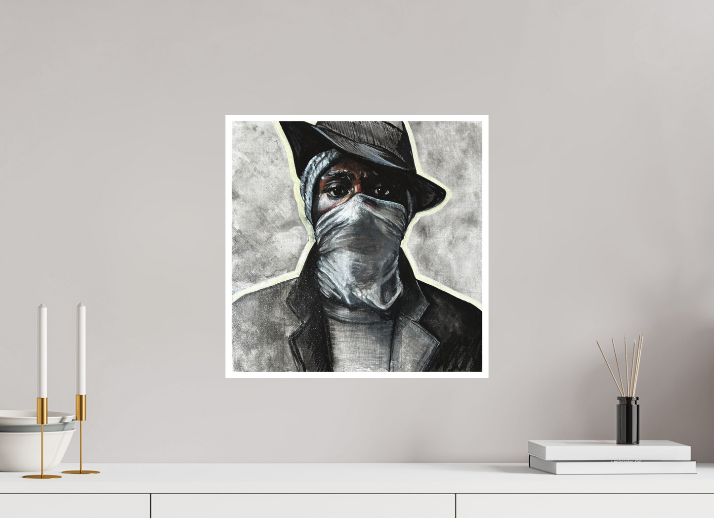 40 x 40 cm, Giclee Print Mos Def