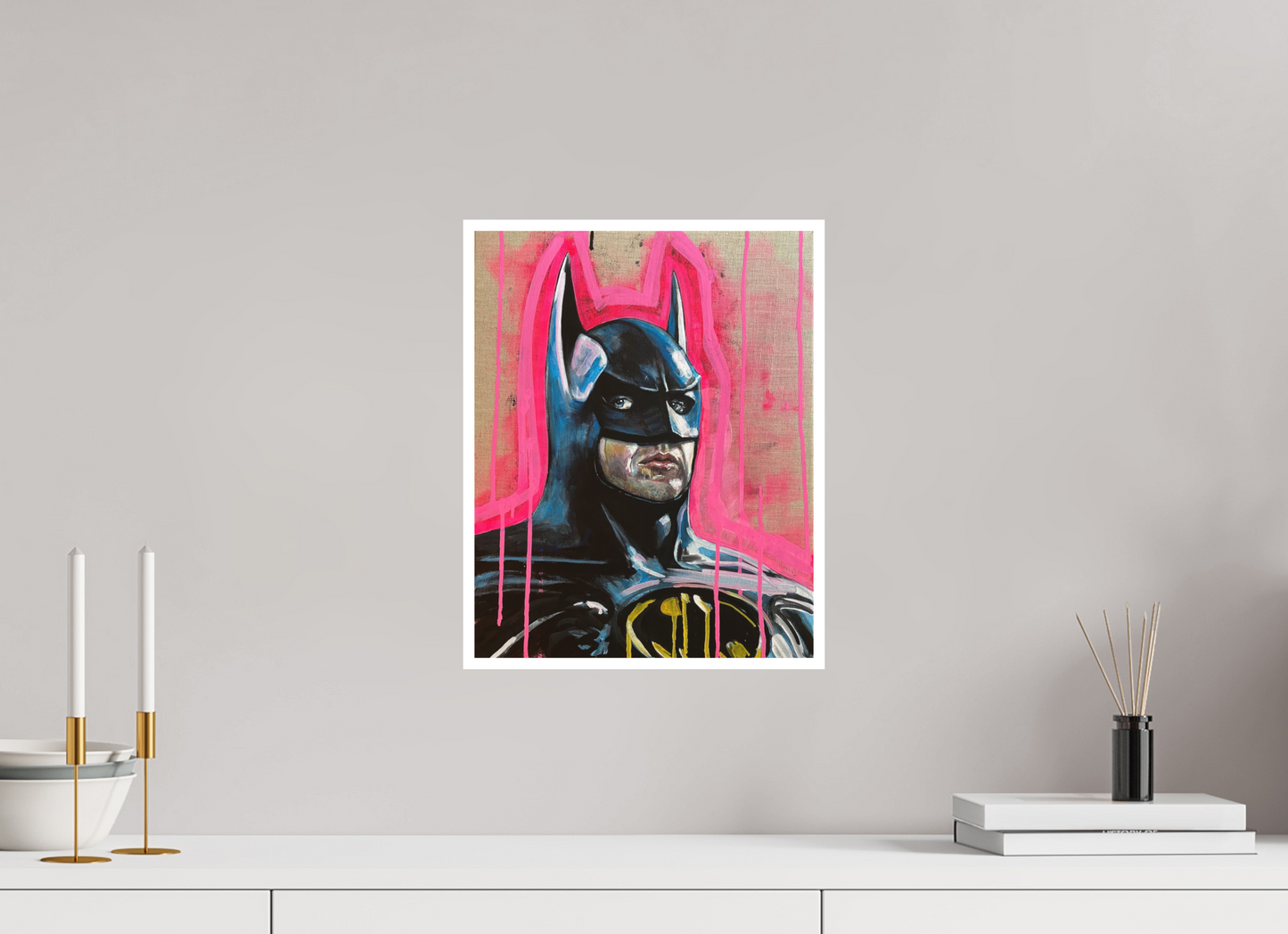 30 x 37.8 cm, Giclee Print Batman