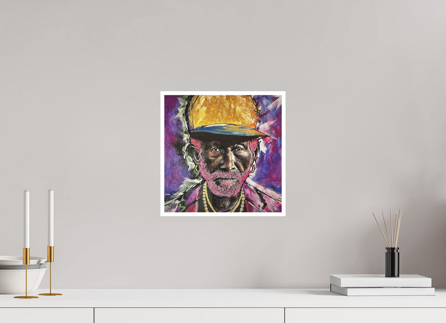 30 x 30 cm, Giclee Print Lee ‘Scratch’ Perry
