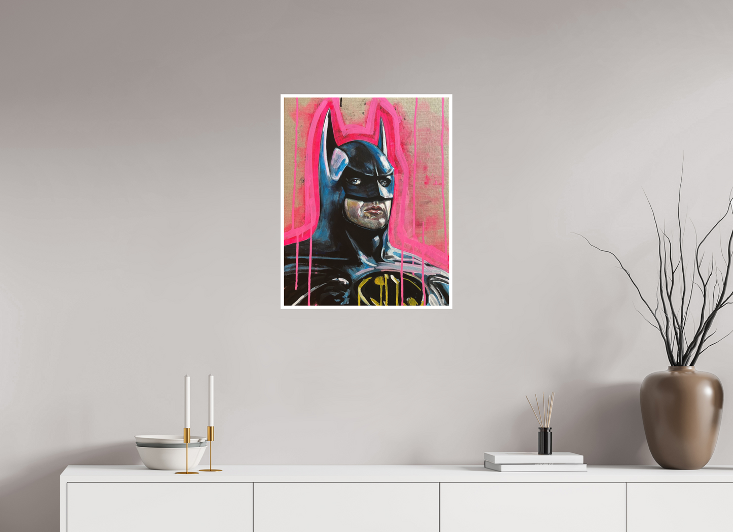 50 x 63 cm, Giclee Print Batman